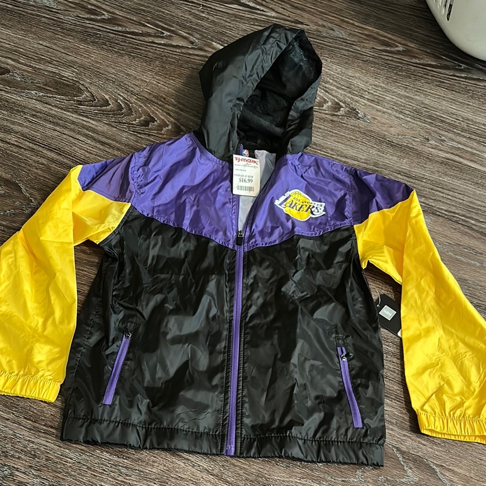 Kids Jacket - Black, Yellow, and Purple